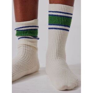 Free People cashmere tube socks